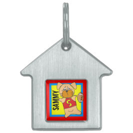 フットボールドッグペットタグ ペットネームタグ