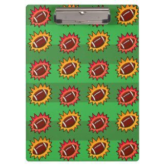 フットボールノートブック クリップボード