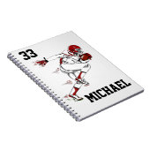 フットボールノートブック ノートブック (右側)