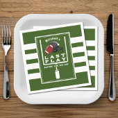 フットボールバチュラーパーティ遊ビッグデイ前の最後 スタンダードカクテルナプキン