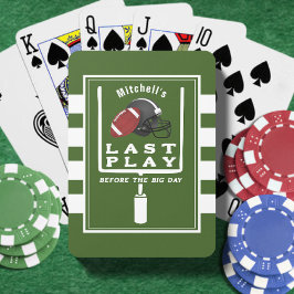 フットボールバチュラーパーティ遊ビッグデイ前の最後 トランプ