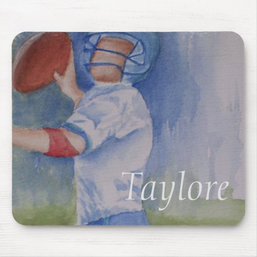 フットボールパス マウスパッド (正面)