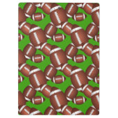 フットボールパターン クリップボード (裏面)