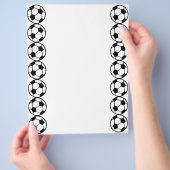 フットボールパターン チラシ (手)