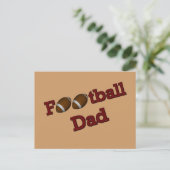 フットボールパパはがき ポストカード (スタンド正面)
