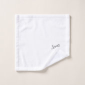 フットボールパーソナライズされたスポーツ バスタオルセット (ウォッシュタオル)