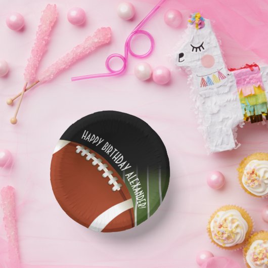 フットボールパーソナライズされた場 ペーパーボウル (パーティー)