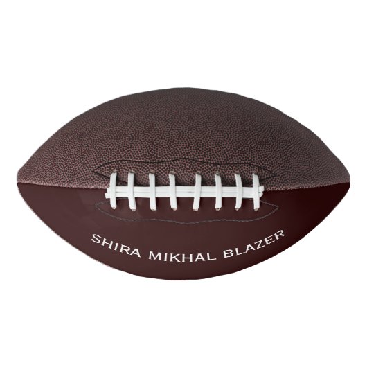 フットボールパーソナライズされた アメリカンフットボール (正面)