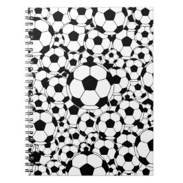 フットボールファン用カバー付ノート サッカーボールジャーナル ノートブック