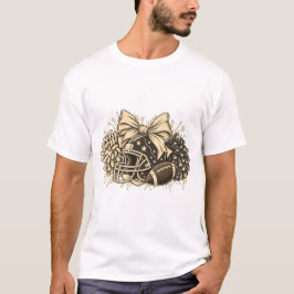 フットボールファンTシャツ、レトロゲームデイTシャツ Tシャツ