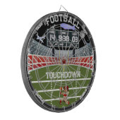 フットボールフィールドスタリーナイトスタジアムハウス ダーツボード (正面左)