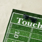 フットボールフィールドビーチタオル ビーチタオル (インサイチュ)