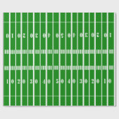 フットボールフィールドラッピング紙 ラッピングペーパー (フラット)