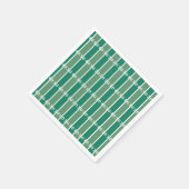 フットボールフィールド紙ナプキンス スタンダードカクテルナプキン (角)