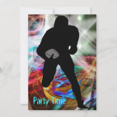 フットボールフライデーナイトライト招待状 招待状 (正面)