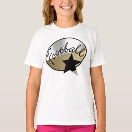 フットボールフード付きスウェットシャツ