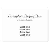 フットボールブーツデザイン テーブルナンバー (裏面)