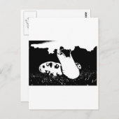 フットボールブーツ ポストカード (正面/裏面)