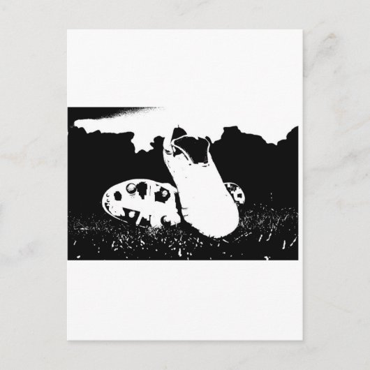 フットボールブーツ ポストカード (正面)