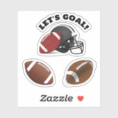 フットボールヘルメットスポーツ シール (シート)