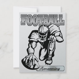 フットボールホームカミング招待状バイSRF 招待状