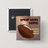 フットボールボタン 缶バッジ (正面&裏面)