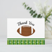 フットボールボーイの誕生日パーティー サンキューカード (スタンド正面)