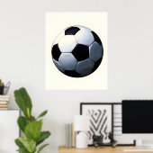 フットボールポスター印刷 - サッカー ポスター (ホームオフィス)