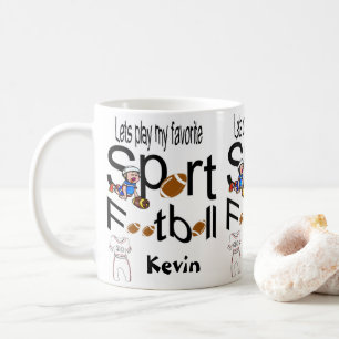 フットボールマグススポーツ コーヒーマグカップ