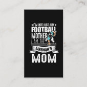 フットボールマザーラインマンマムソ誇りを持ったン 名刺 (正面)