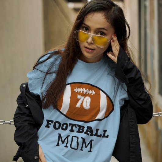 フットボールママ ジャージ ナンバーTシャツ Tシャツ