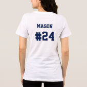 フットボールママ トライブレンドTシャツ (裏面)