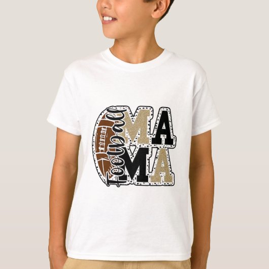 フットボールママ Tシャツ (正面)