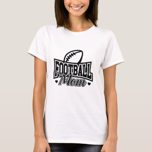 フットボールママ Tシャツ (正面)