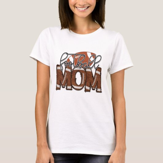 フットボールママ Tシャツ (正面)