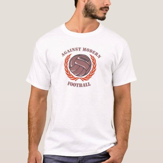 フットボールモダンに反対 Tシャツ (正面)