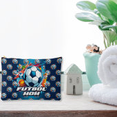 フットボールモマサッカーボールパターン アクセサリーポーチ