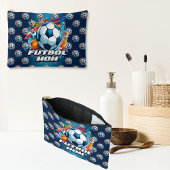 フットボールモマサッカーボールパターン アクセサリーポーチ