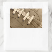 フットボールレース長方形シール 長方形シール (バッグ)