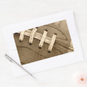 フットボールレース長方形シール 長方形シール (封筒)