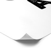 フットボール与えは私にキックおもしろいスポーツのプリンを打つ ポスター (角)