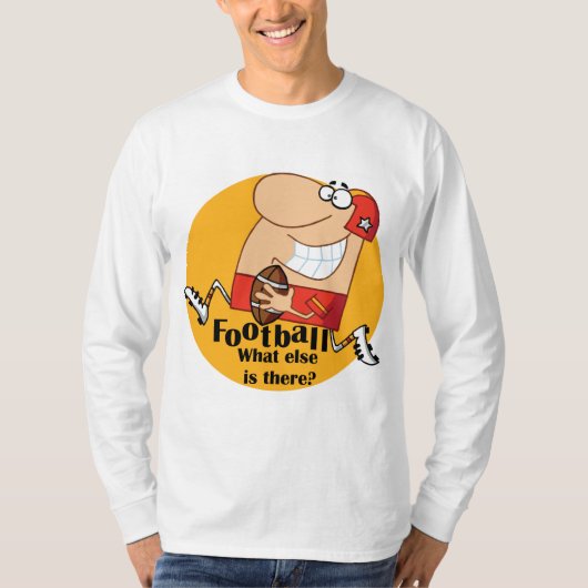 フットボール他に何Tシャツおよびギフト Tシャツ (正面)