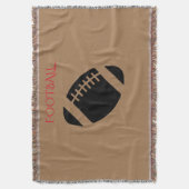 フットボール全シーズンブランケット! スローブランケット (正面縦)