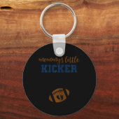 フットボール妊娠アナウンスメント秋バイリビール1 キーホルダー (正面)