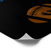 フットボール妊娠アナウンスメント秋バイリビール1 ポスター (角)