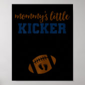 フットボール妊娠アナウンスメント秋バイリビール1 ポスター (正面)