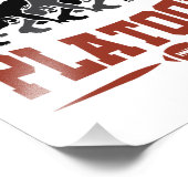 フットボール攻勢リーマンパンケーキプラトン フォトプリント            (角)