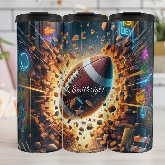 フットボール爆発アーバンアレーネオン タンブラー