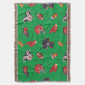 フットボール用具並びに飲食物 スローブランケット (正面縦)