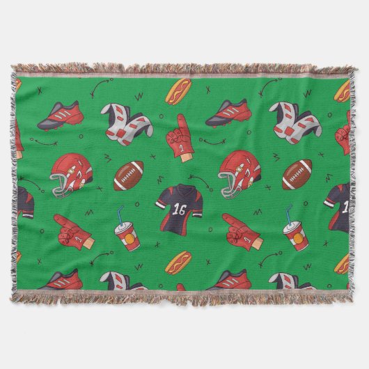フットボール用具並びに飲食物 スローブランケット (正面)